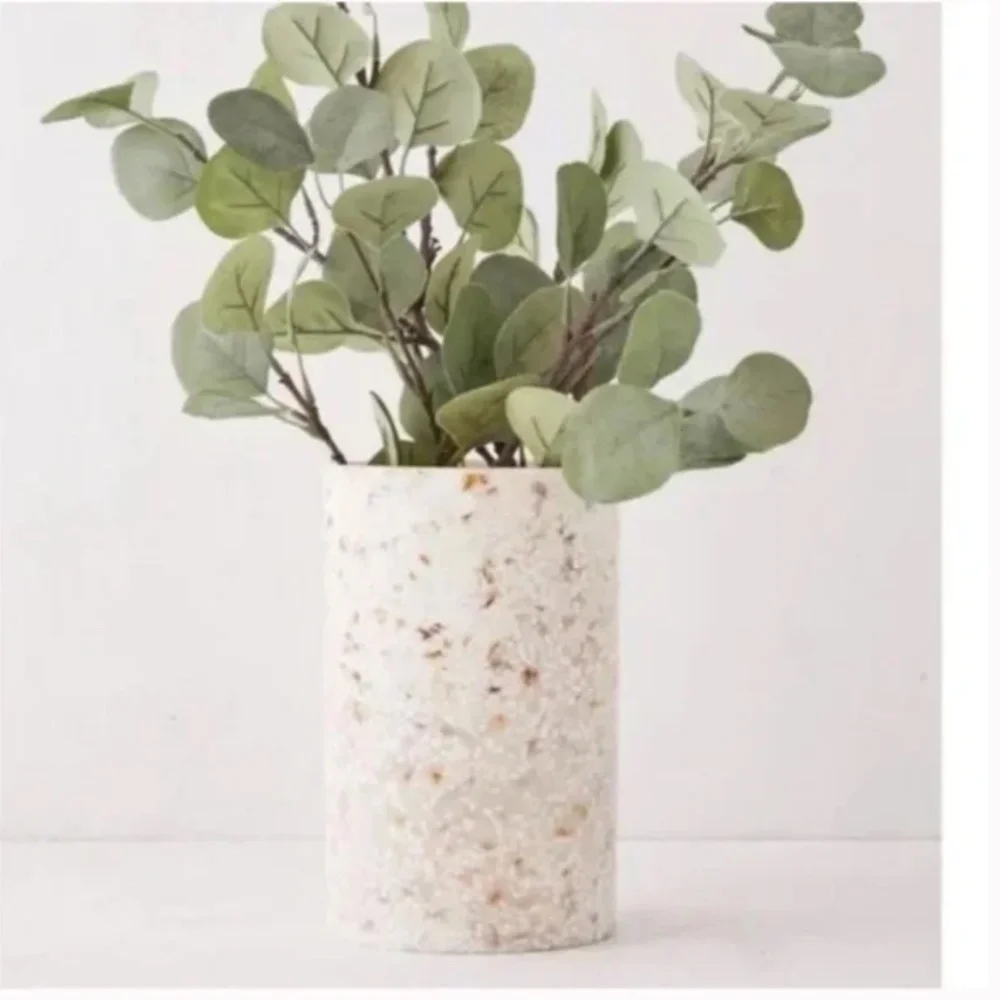 Gia Resin Boho Deco Beach Plant Peasant Minimal Modern Deco Flower Planter Vase